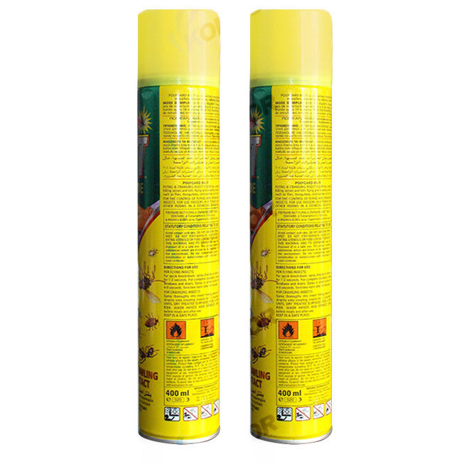 400ML Efficiency Insecticide Spray , Household Bed Bug Spray Eco Friendly